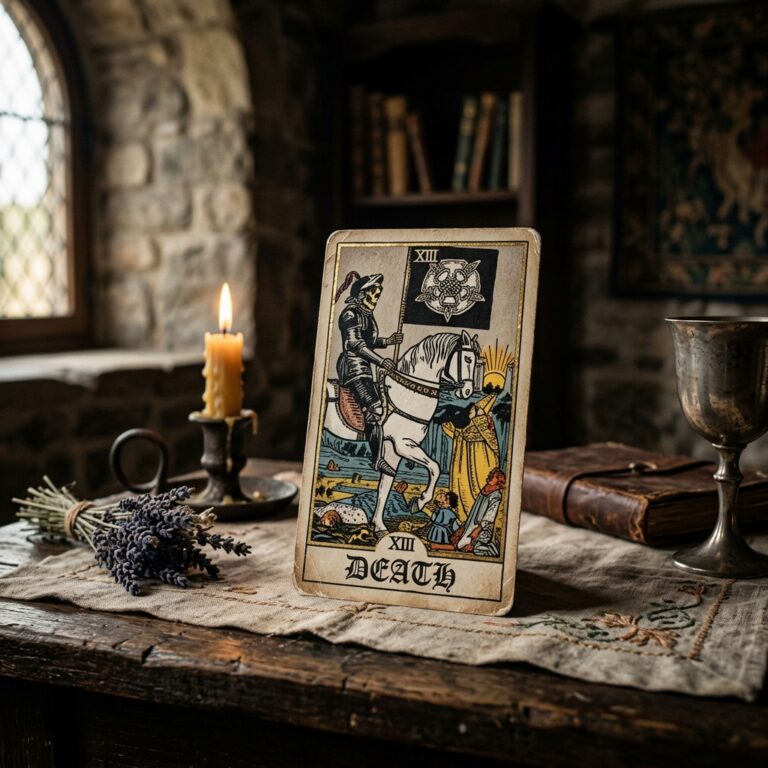 El verdadero significado de la carta de la muerte en el tarot
