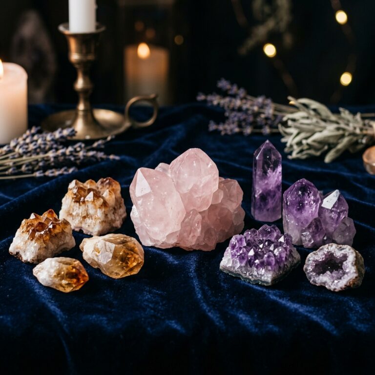 Cristales para Atraer Amor, Dinero y Protección