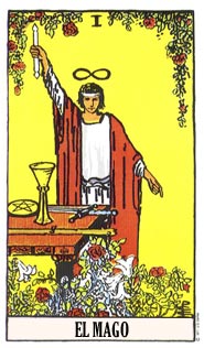 El Mago — Arcano Mayor del Tarot de Marsella