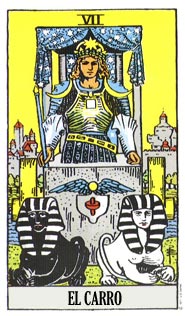 El Carro — Arcano Mayor del Tarot de Marsella