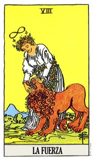 La Fuerza — Arcano Mayor del Tarot de Marsella