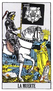 La Muerte — Arcano Mayor del Tarot de Marsella