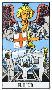 El Juicio — Arcano Mayor del Tarot de Marsella