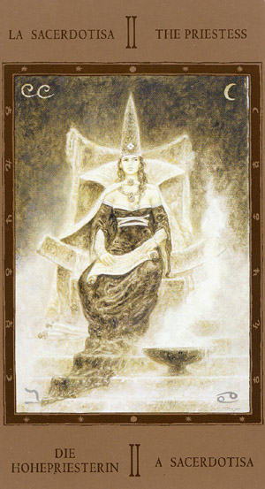 La Sacerdotisa — Arcano Mayor del Tarot de Marsella