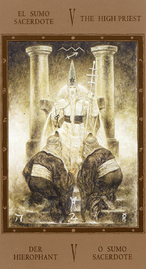 El Sumo Sacerdote — Arcano Mayor del Tarot de Marsella