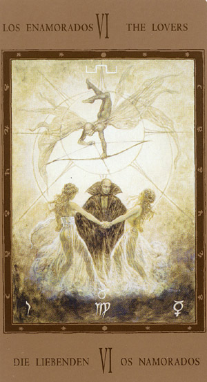 Los Enamorados — Arcano Mayor del Tarot de Marsella