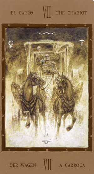 El Carro — Arcano Mayor del Tarot de Marsella