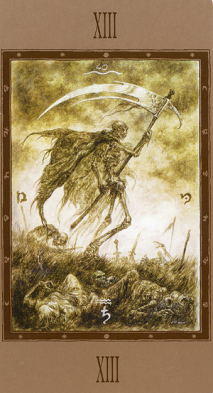 La Muerte — Arcano Mayor del Tarot de Marsella