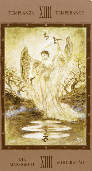 La Templanza — Arcano Mayor del Tarot de Marsella