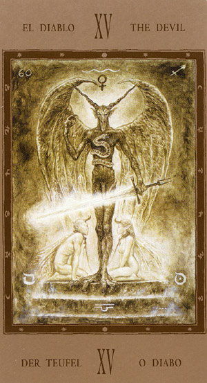 El Diablo — Arcano Mayor del Tarot de Marsella