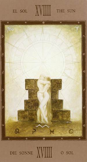 El Sol — Arcano Mayor del Tarot de Marsella