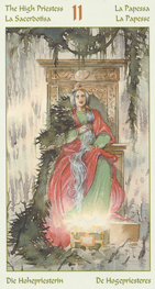La Sacerdotisa – Frigg — Arcano Mayor del Tarot de Marsella