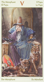 El Papa – Odín — Arcano Mayor del Tarot de Marsella