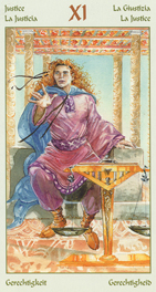 La Justicia – Forseti — Arcano Mayor del Tarot de Marsella