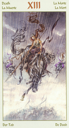 La Muerte – Las Valkirias — Arcano Mayor del Tarot de Marsella