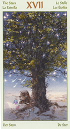 La Estrella – Fresno Yggadrasil — Arcano Mayor del Tarot de Marsella