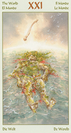 El Mundo – Ymir — Arcano Mayor del Tarot de Marsella