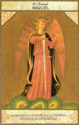 Arcangel Miguel — Arcano Mayor del Tarot de Marsella