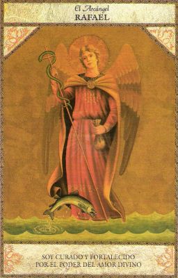 Arcángel Rafael — Arcano Mayor del Tarot de Marsella