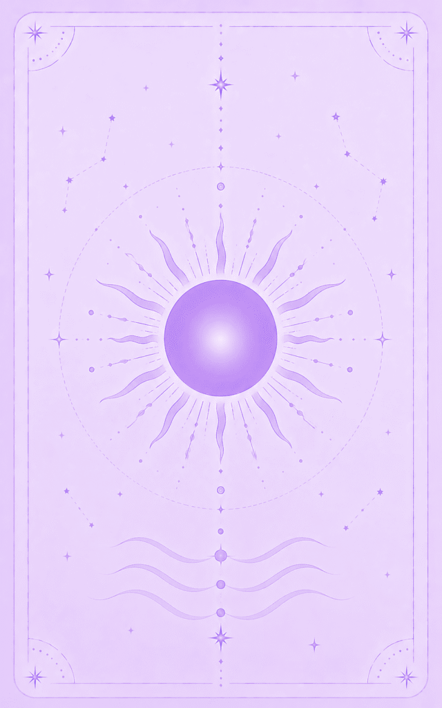 El Sol — Arcano Mayor del Tarot de Marsella