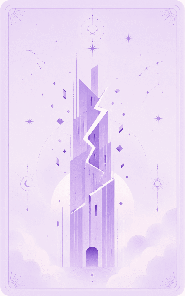 La Torre — Arcano Mayor del Tarot de Marsella