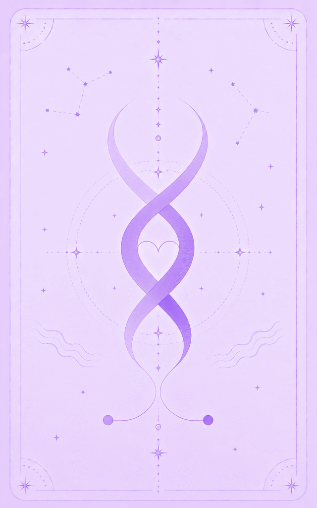 Los Enamorados — Arcano Mayor del Tarot de Marsella