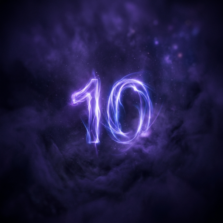 Soñar con el número 10: significado de ciclos completados y totalidad