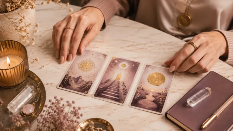 Cartas positivas y negativas en el tarot del trabajo