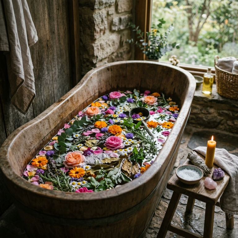 Baños de florecimiento: recetas mágicas para la buena suerte