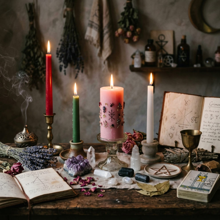 Cómo elegir una vela según la intención del ritual