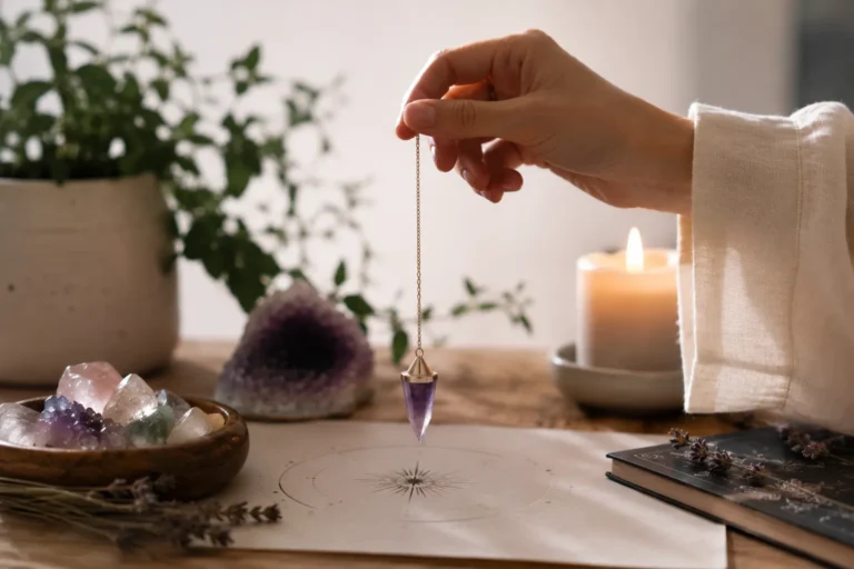 Witchy night routine: ritual nocturno de protección y descanso