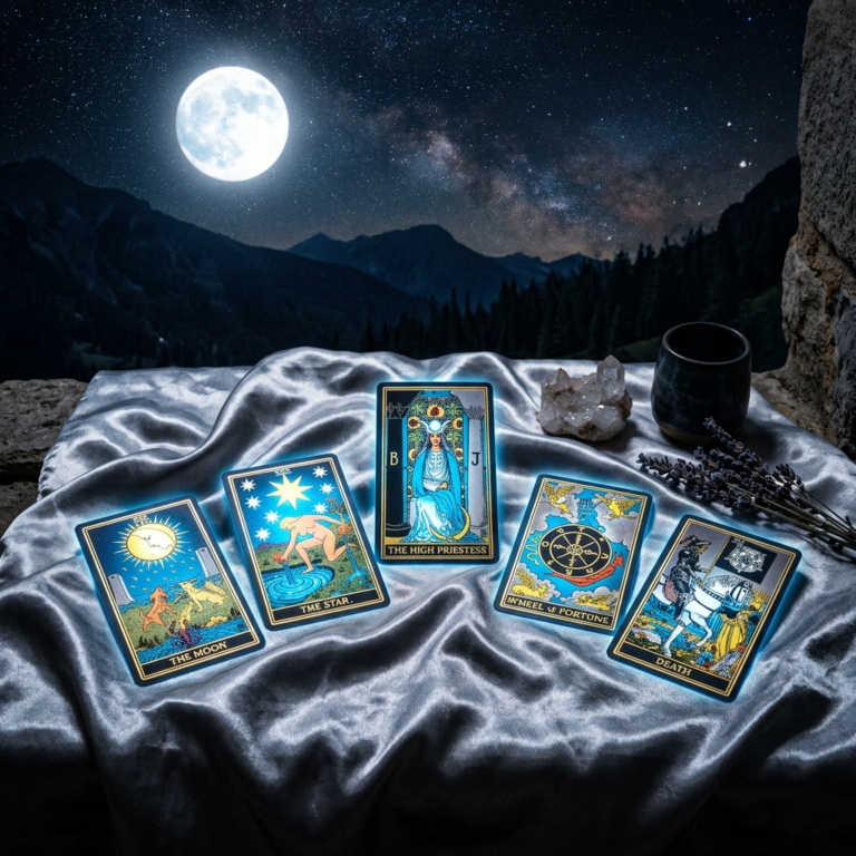 Qué es el tarot lunar